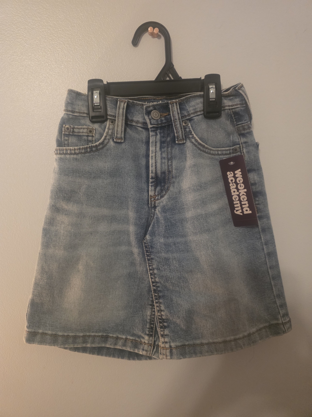 Weekday Light Blue Denim Skirt for Kids